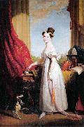 George Hayter Portrait of Princess Victoria of Kent with her spaniel Dash china oil painting artist